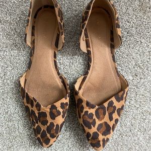 Leopard Print Flats